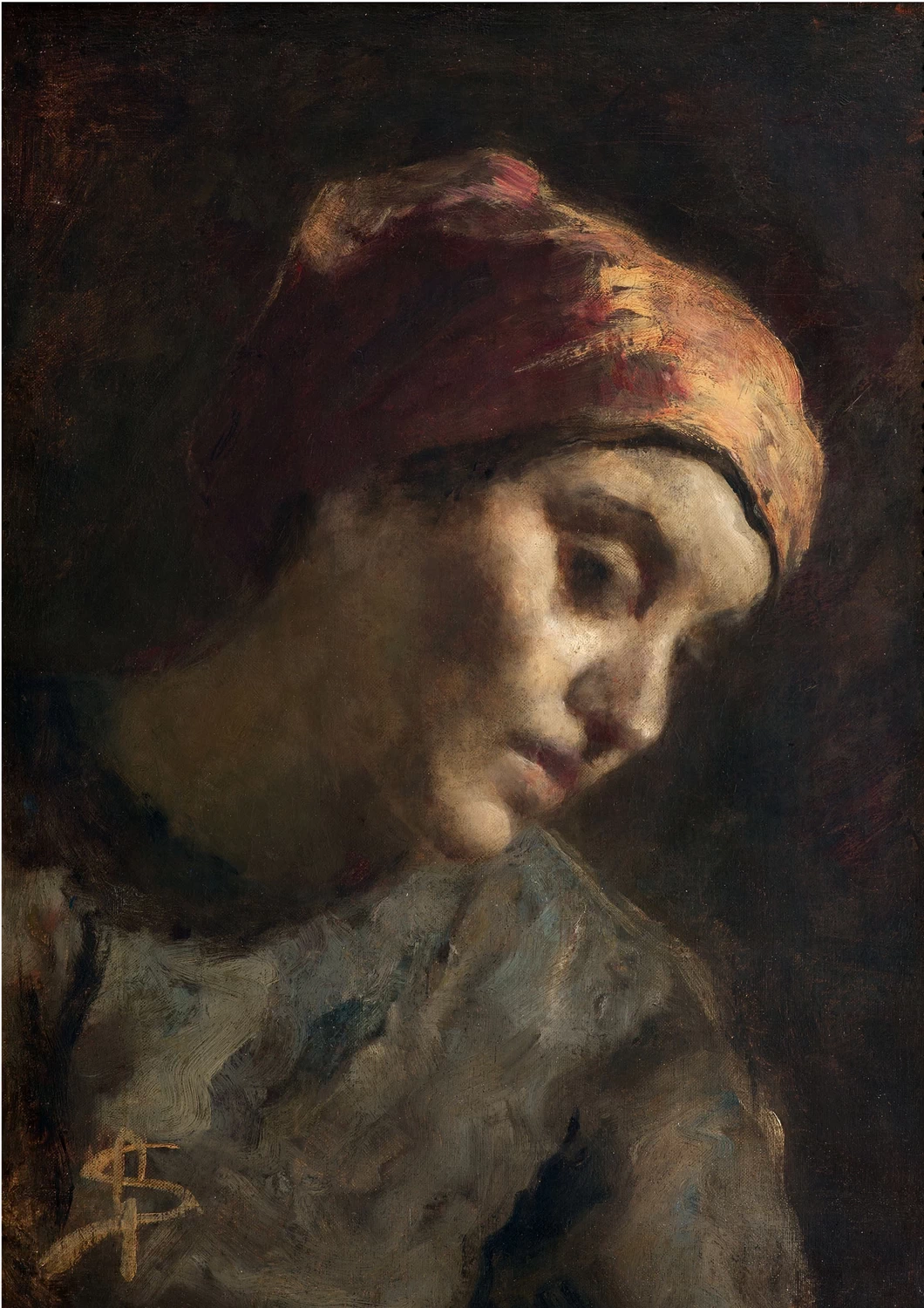 Ritratto di contadina